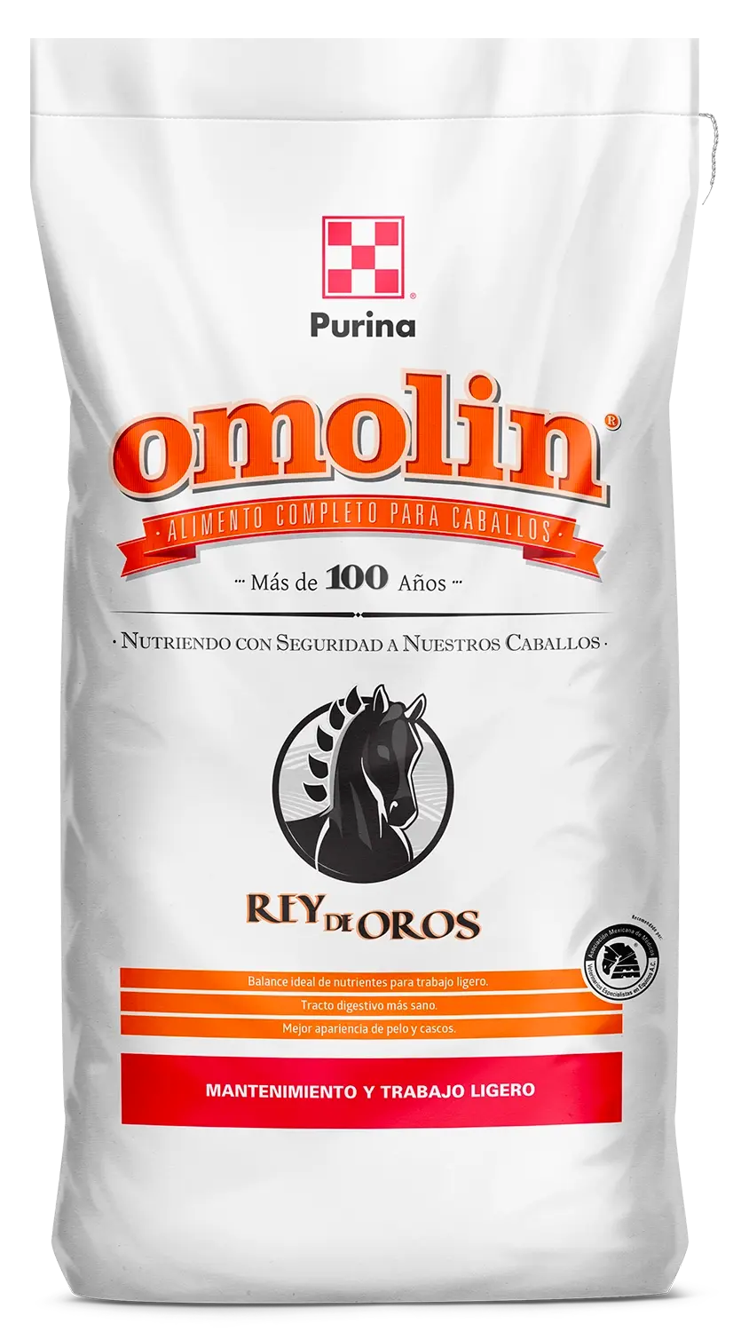 Saco de alimento Purina Omolin Rey Oros