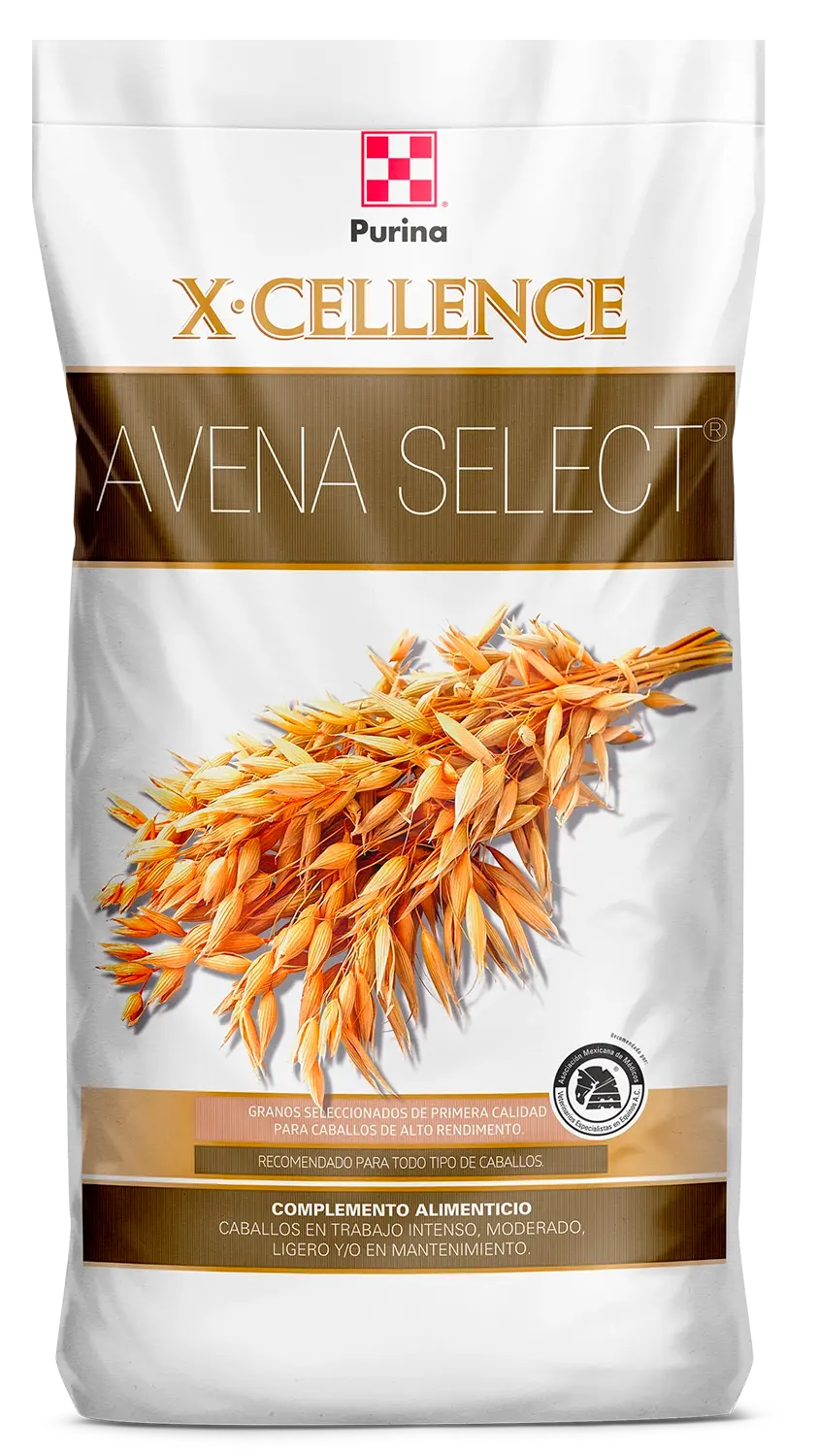 Saco de alimento Purina X-Cellence Avena